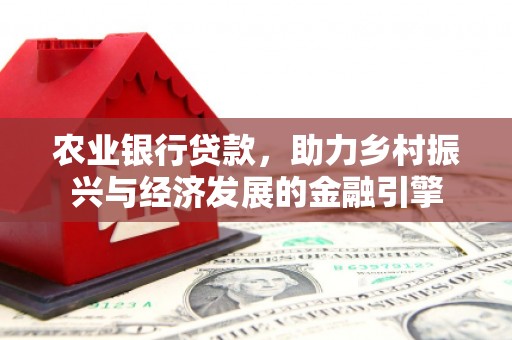 土库农业银行贷款，助力乡村振兴与经济发展的金融引擎