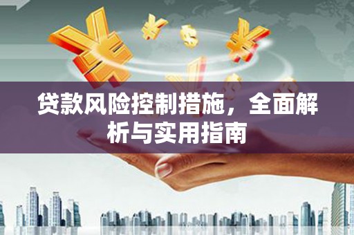 土库贷款风险控制措施，全面解析与实用指南
