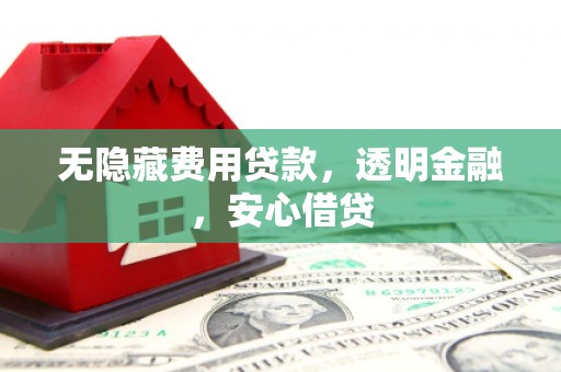 土库无隐藏费用贷款，透明金融，安心借贷