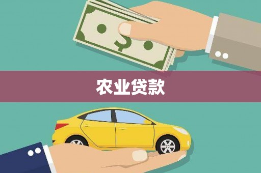 土库农业贷款