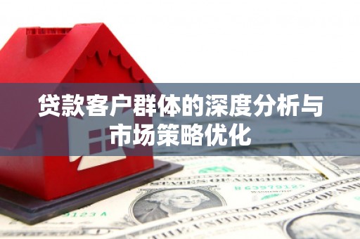 土库贷款客户群体的深度分析与市场策略优化