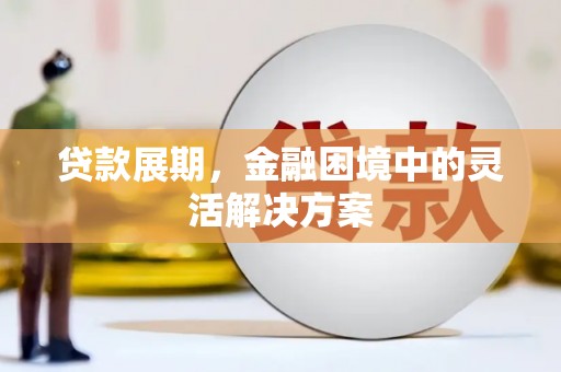 土库贷款展期，金融困境中的灵活解决方案