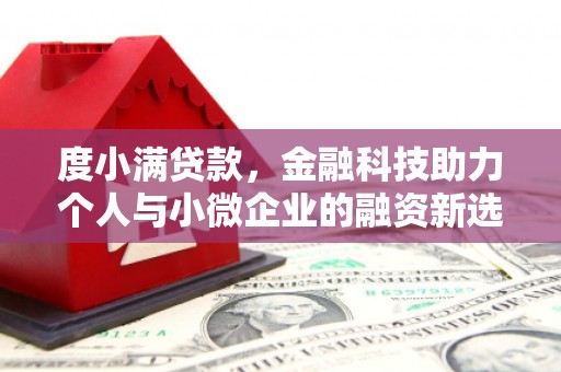 土库度小满贷款，金融科技助力个人与小微企业的融资新选择
