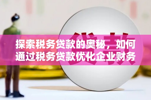 土库探索税务贷款的奥秘，如何通过税务贷款优化企业财务