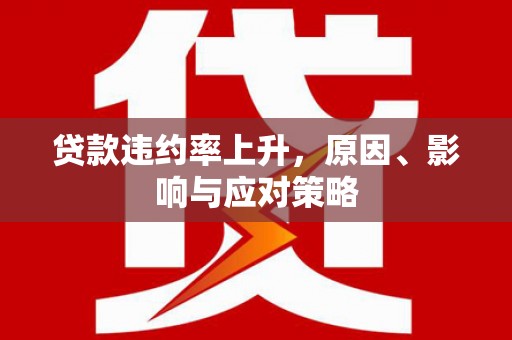 土库贷款违约率上升，原因、影响与应对策略