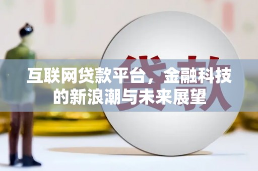 土库互联网贷款平台，金融科技的新浪潮与未来展望
