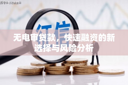 土库无电审贷款，快速融资的新选择与风险分析