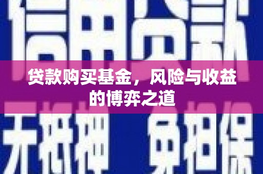 土库贷款购买基金，风险与收益的博弈之道