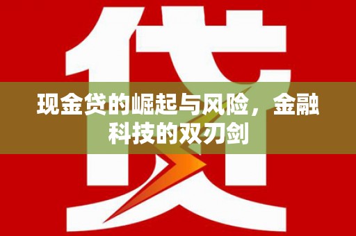 土库现金贷的崛起与风险，金融科技的双刃剑