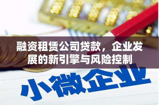 土库融资租赁公司贷款，企业发展的新引擎与风险控制