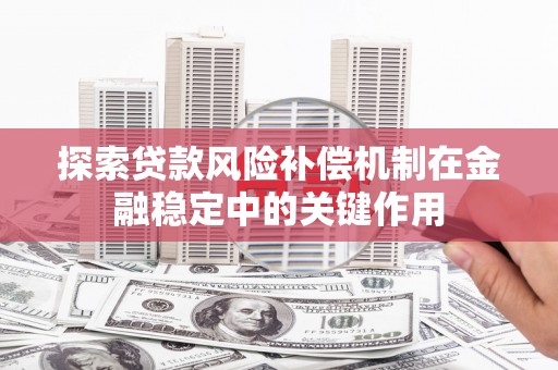 土库探索贷款风险补偿机制在金融稳定中的关键作用