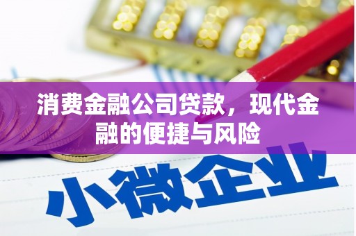 土库消费金融公司贷款，现代金融的便捷与风险