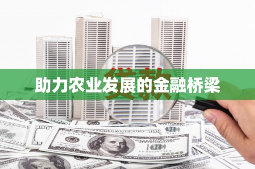 土库助力农业发展的金融桥梁