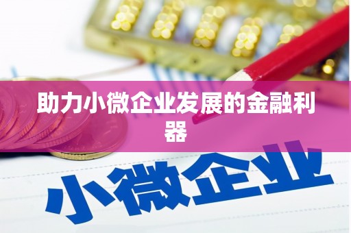 土库助力小微企业发展的金融利器
