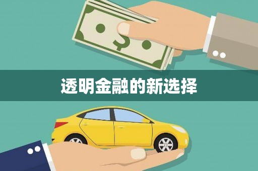 土库透明金融的新选择