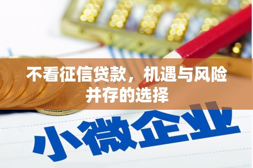 土库不看征信贷款，机遇与风险并存的选择